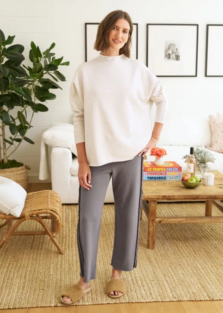 Frank & Eileen | Effie Funnel Neck Capelet | Triple Fleece