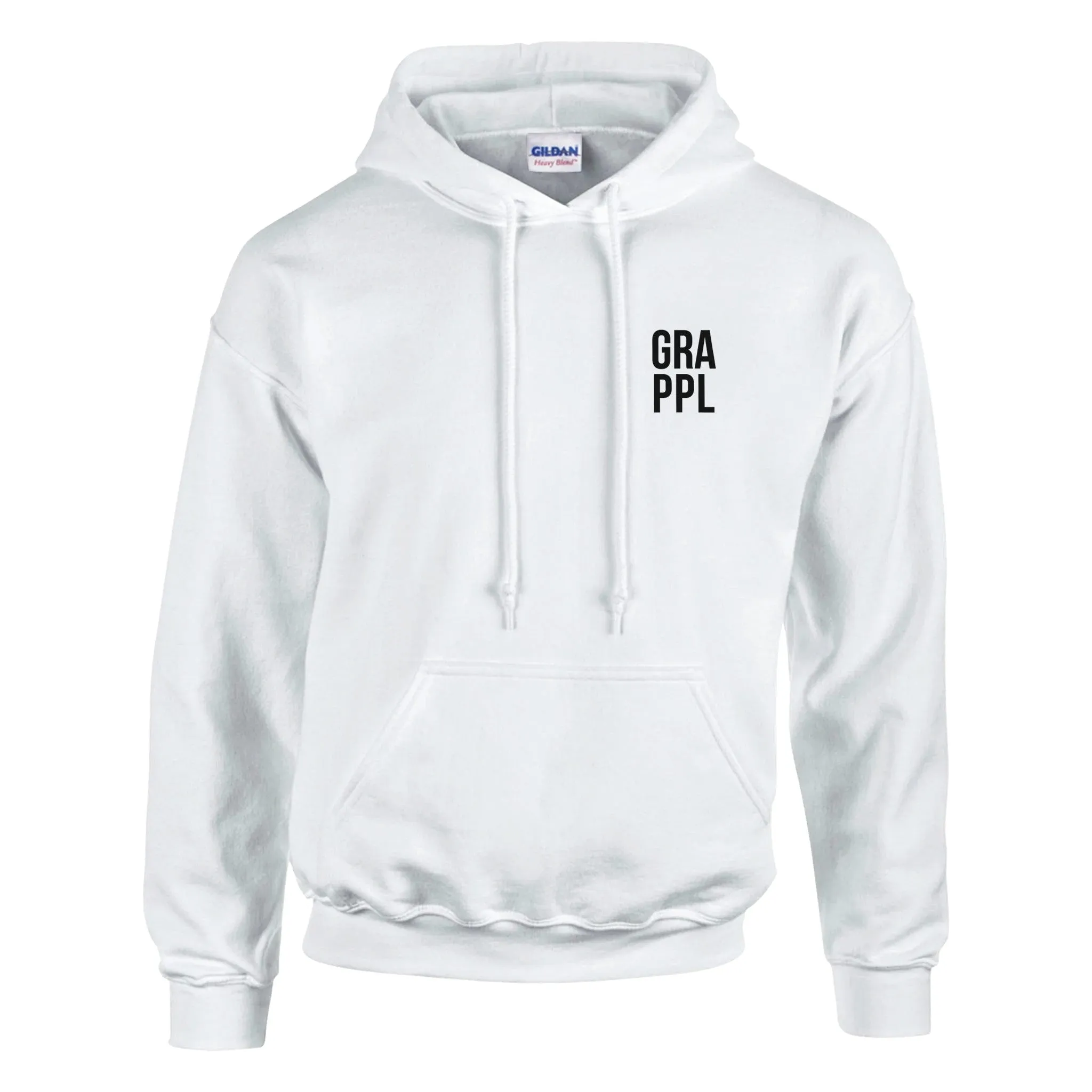 GRAPPL White Pullover Hoodie