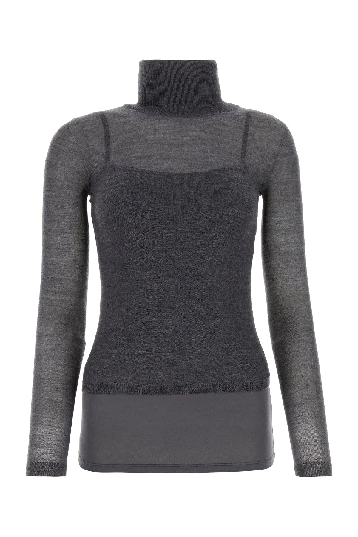 Grey wool Stresa sweater