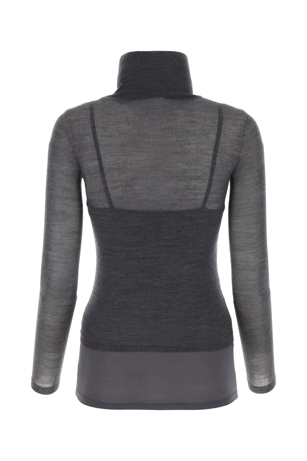 Grey wool Stresa sweater