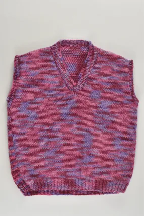 Handmade Size approx 1 Knitted Vest