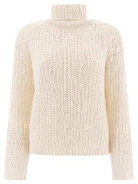 HERNO Alpaca Blend Metallic Turtleneck Sweater - Regular Fit