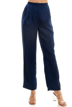 high rise straight leg pants