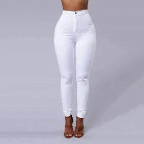 High Waist Pencil Pants