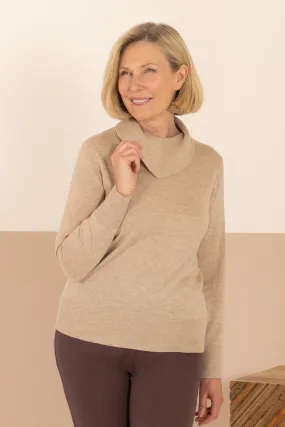 Hilary Cowl Neck Jumper