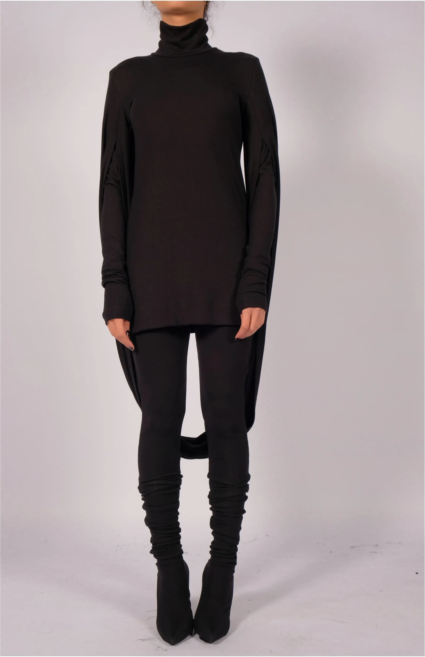 Jersey Top with Single Sleeve