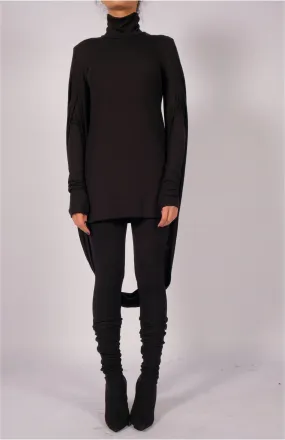 Jersey Top with Single Sleeve