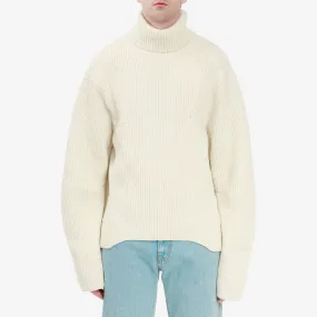 Knit Rib Turtleneck