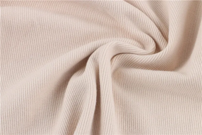 Knitted Turtleneck Hollow-Out Casual Long Sleeve Top