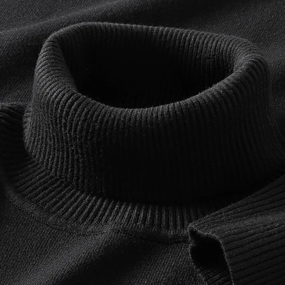 Larson - Classic Knit Turtleneck Sweater