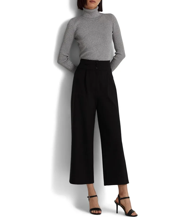 LAUREN Ralph Lauren Metallic Turtleneck Sweater
