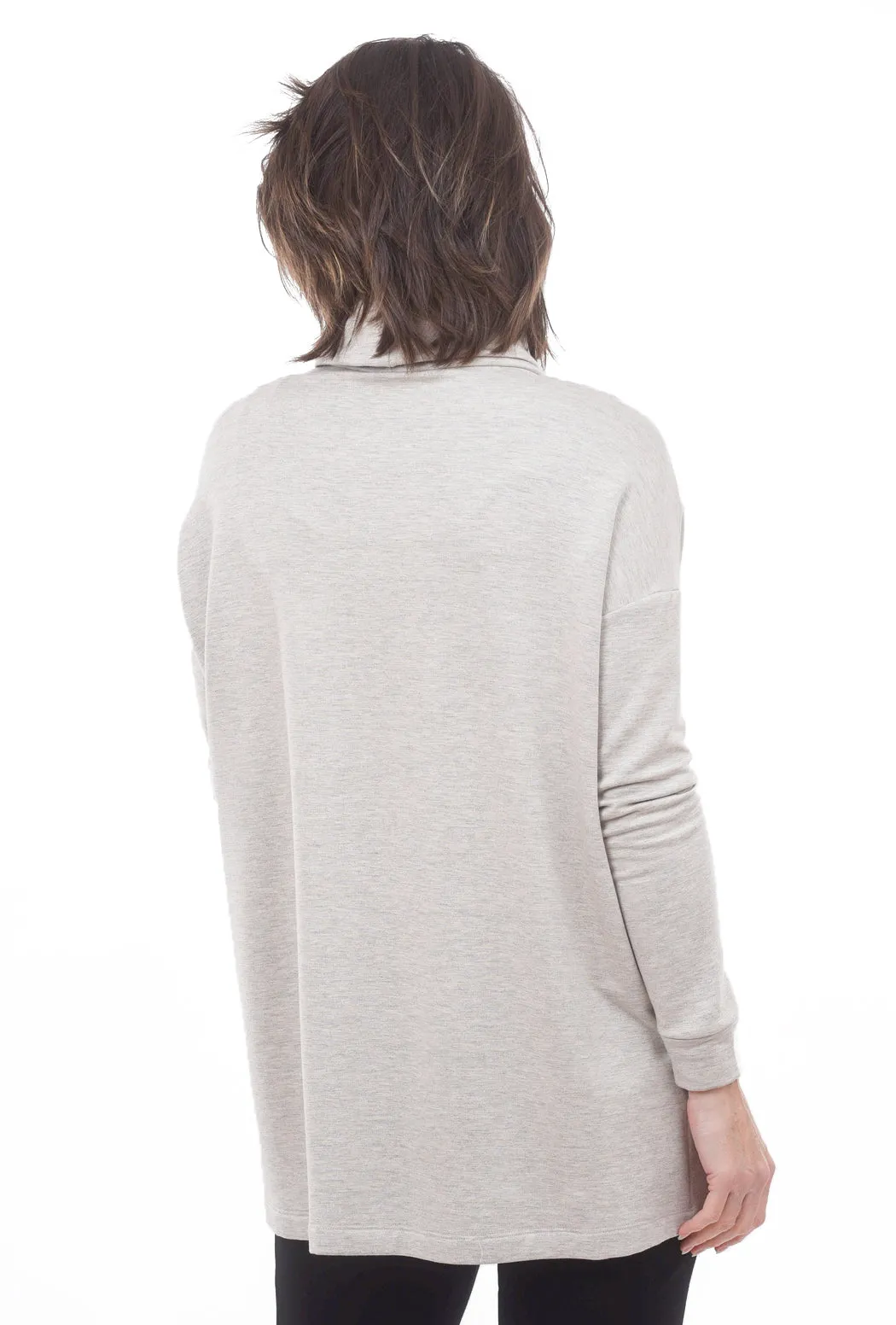 Lauren Turtleneck Tunic, Oatmeal