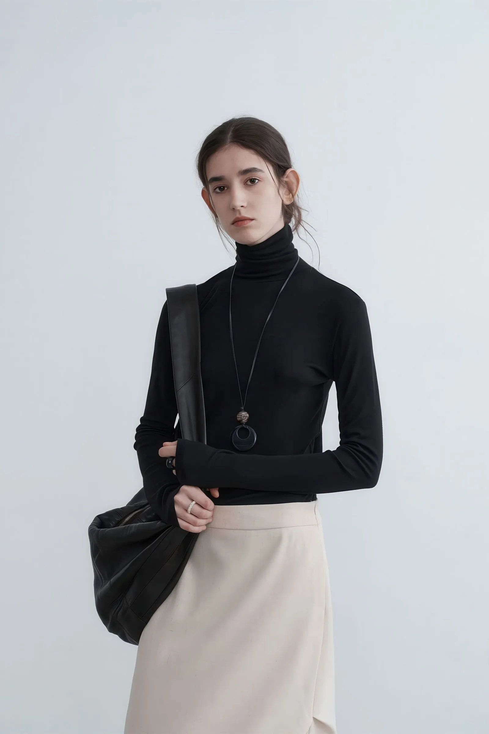 Layered Turtleneck Sweater - Chic Fall Essential