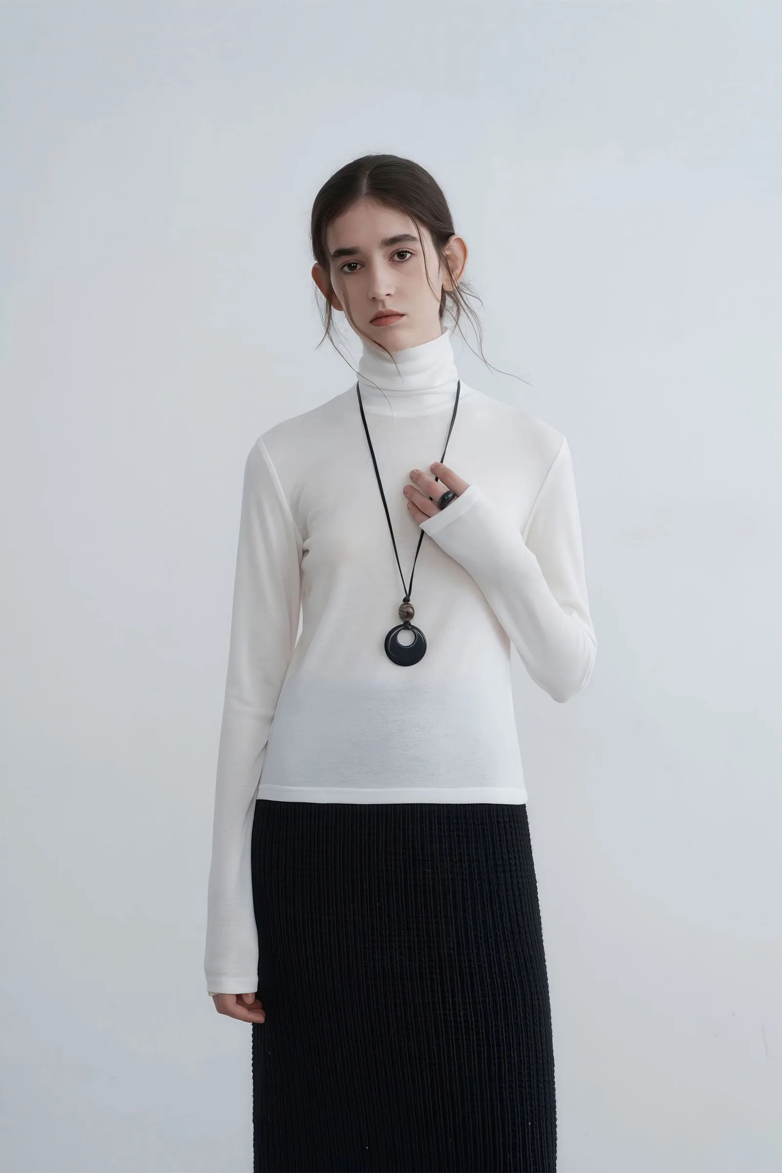 Layered Turtleneck Sweater - Chic Fall Essential