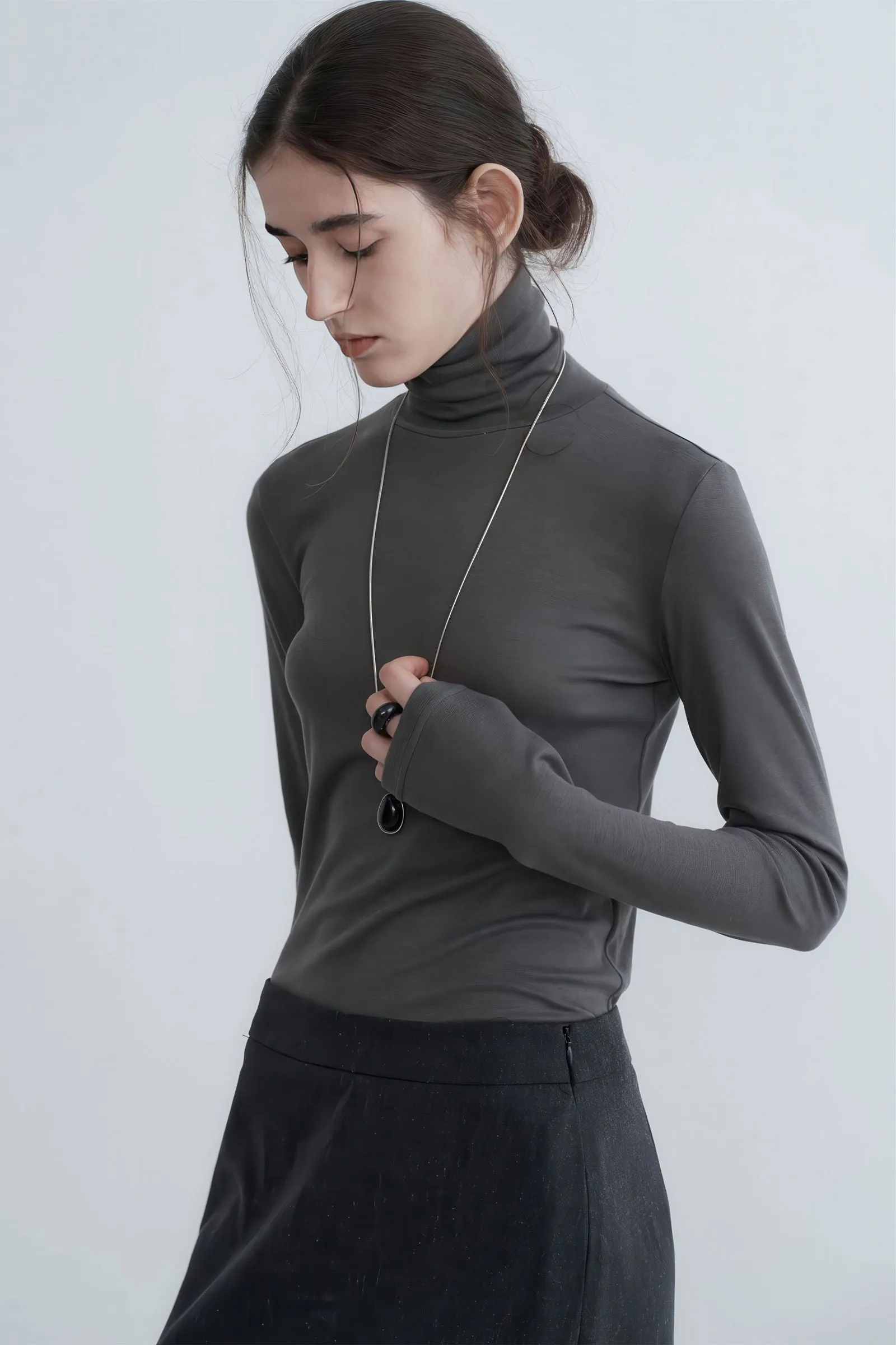 Layered Turtleneck Sweater - Chic Fall Essential
