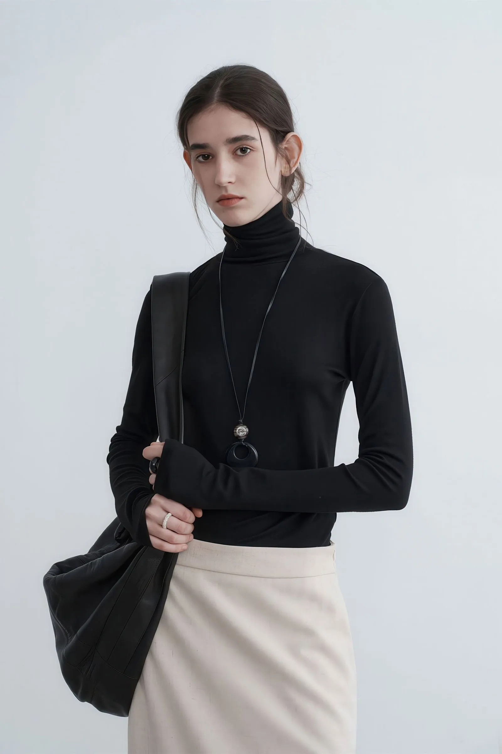 Layered Turtleneck Sweater - Chic Fall Essential