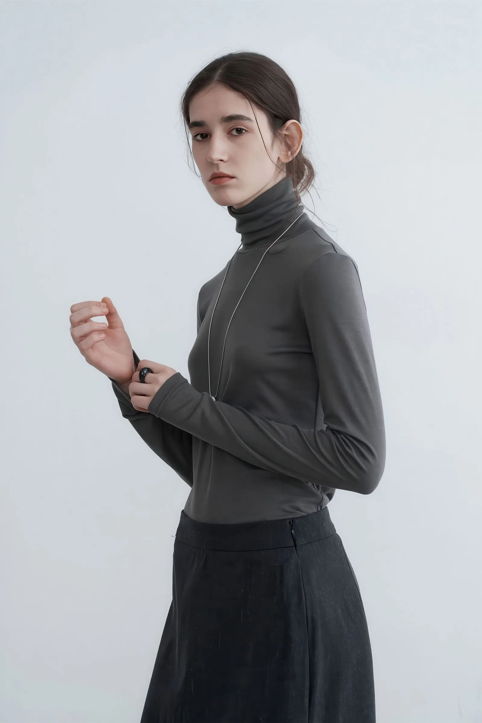 Layered Turtleneck Sweater - Chic Fall Essential
