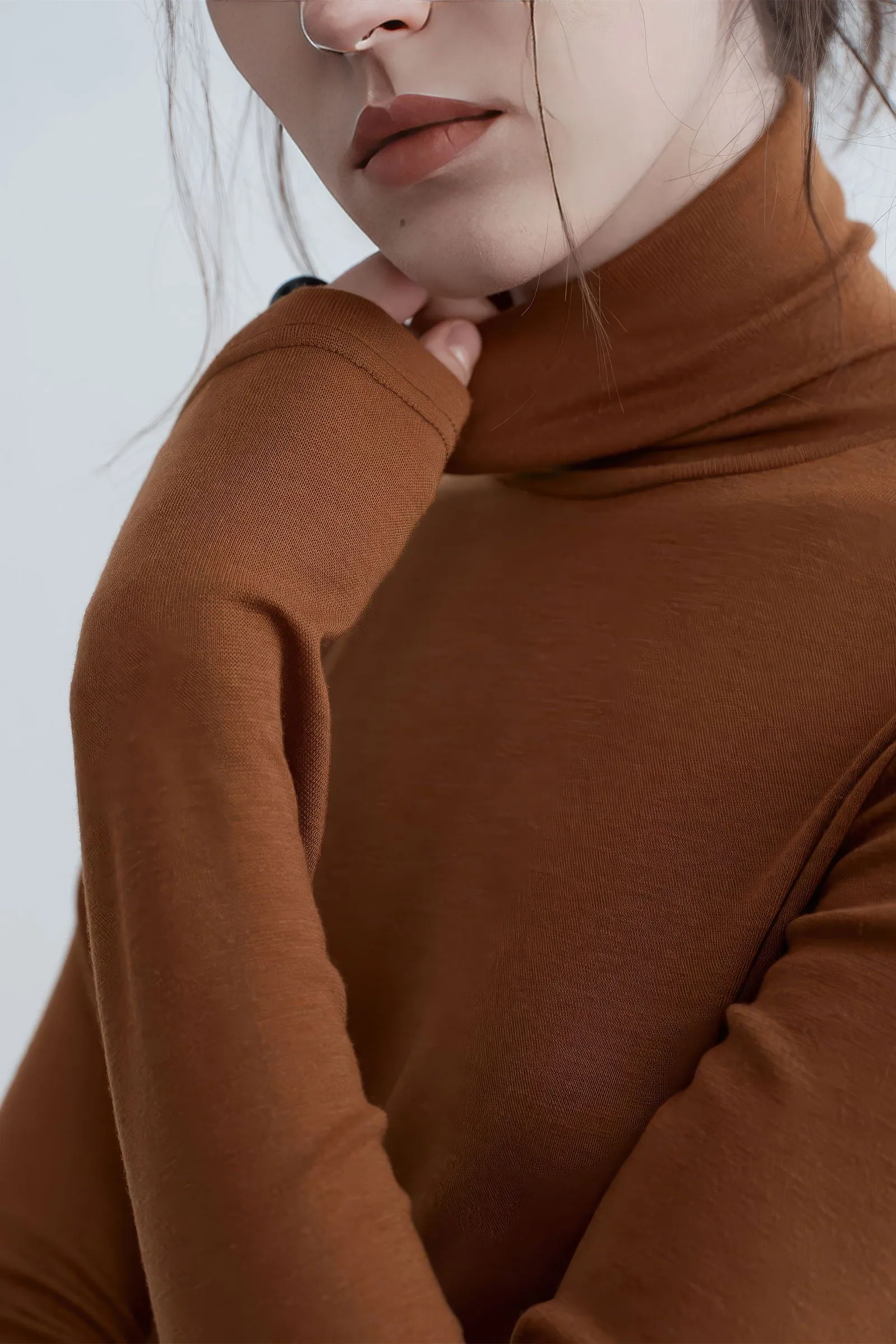 Layered Turtleneck Sweater - Chic Fall Essential