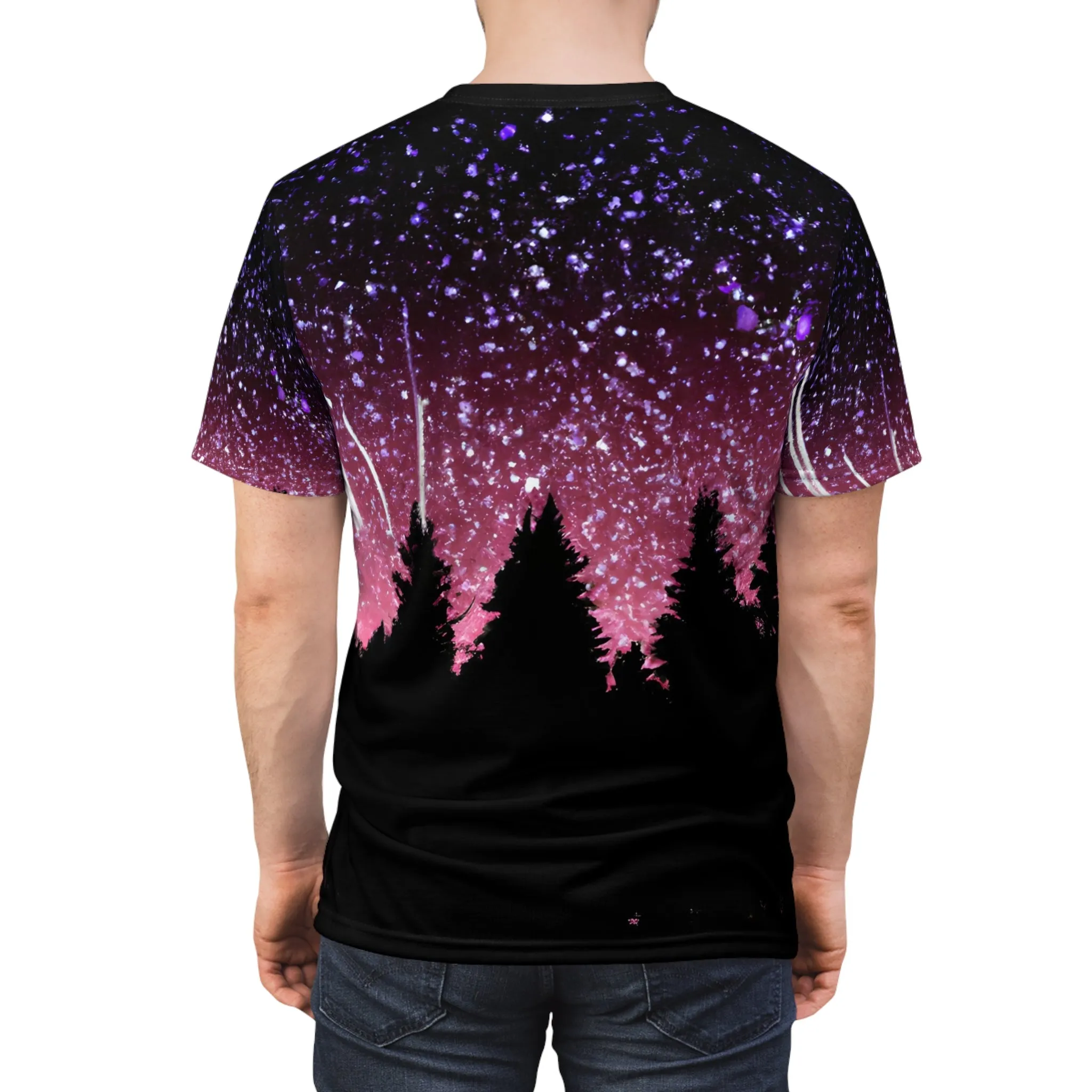 Lazer Night Forestscape
