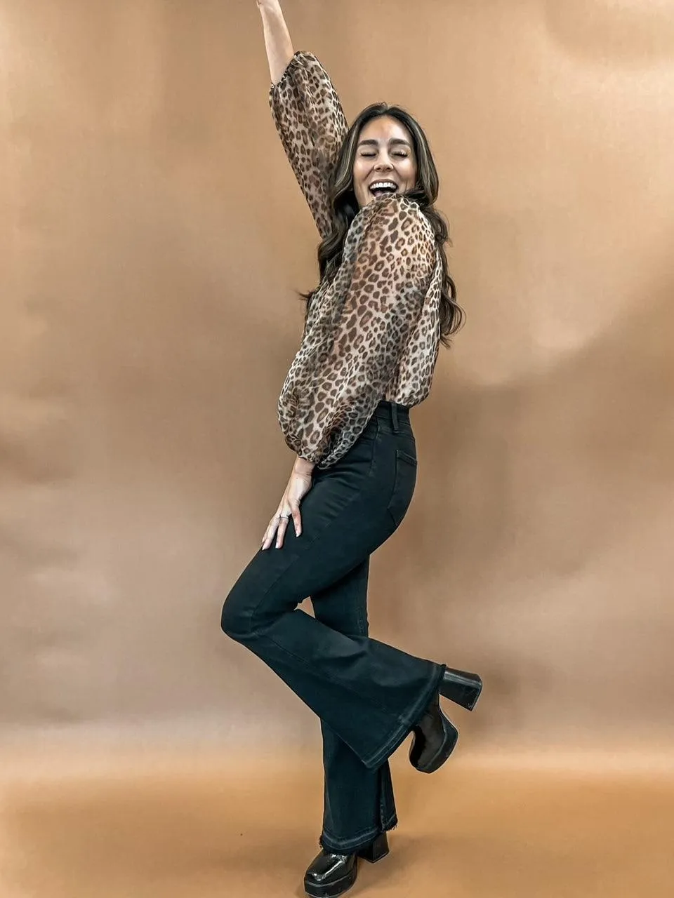 Leona Leopard Bodysuit
