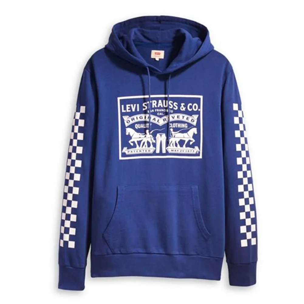 Levi's Men's Hoodie Pullover Various Logo Long Sleeve Casual Hooded Sweatshirt