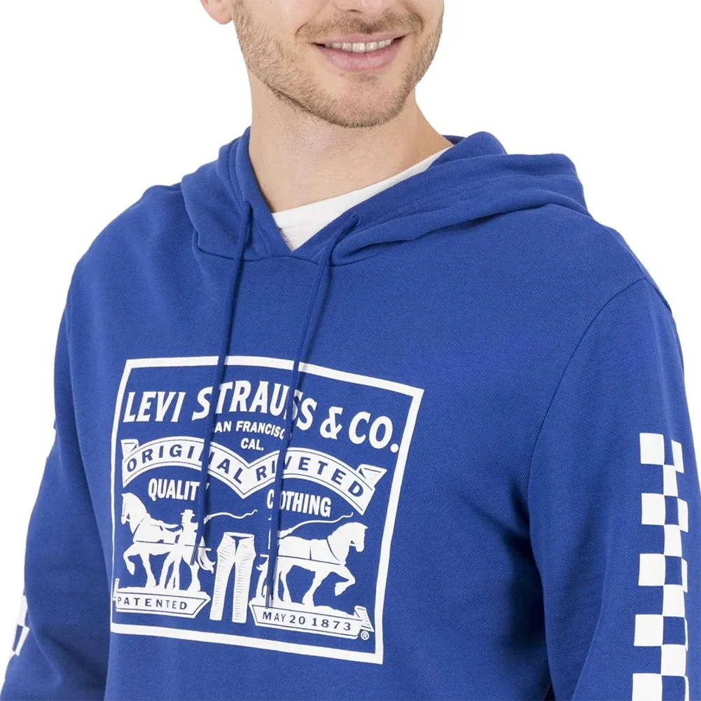 Levi's Men's Hoodie Pullover Various Logo Long Sleeve Casual Hooded Sweatshirt