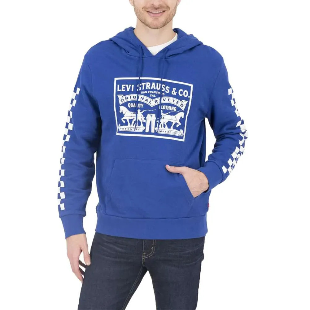 Levi's Men's Hoodie Pullover Various Logo Long Sleeve Casual Hooded Sweatshirt