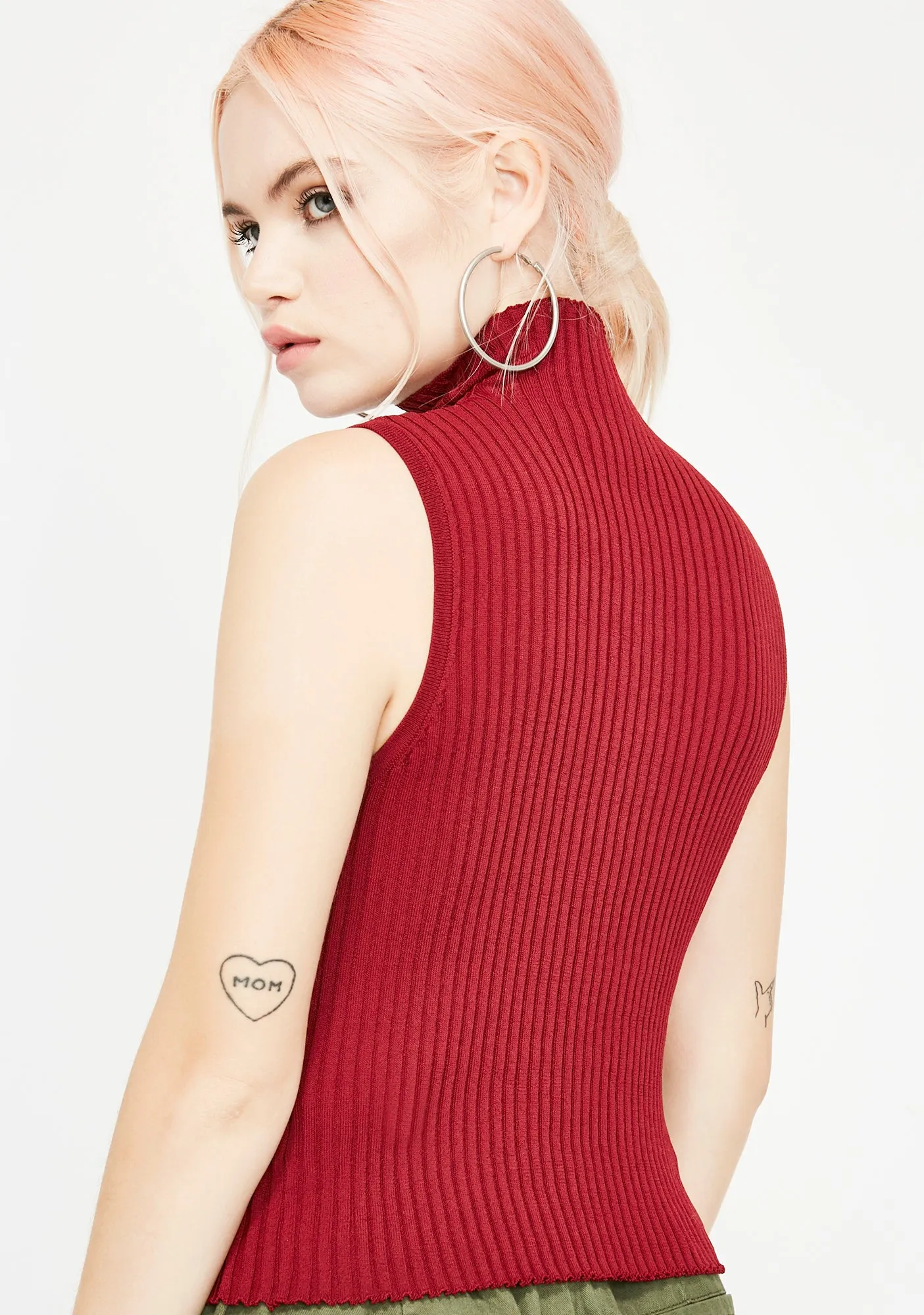 Lit Sovereign Sass Turtleneck Top