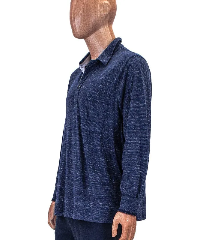 Long Sleeve Henley Shirt