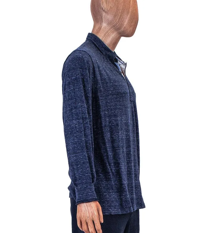 Long Sleeve Henley Shirt