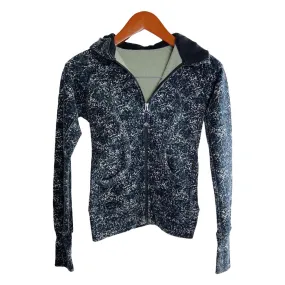 Lululemon Speckled Athletic Zip-Up Cropped Hoodie