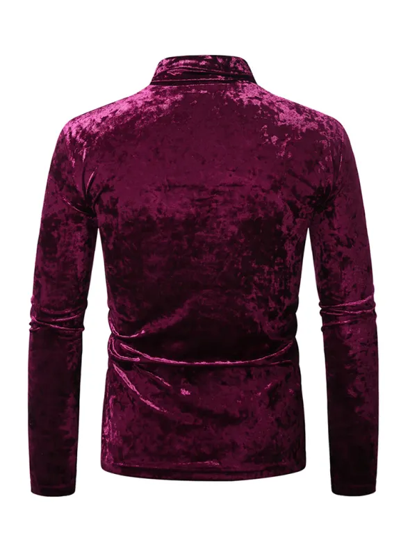 Lux Velour Top for Men