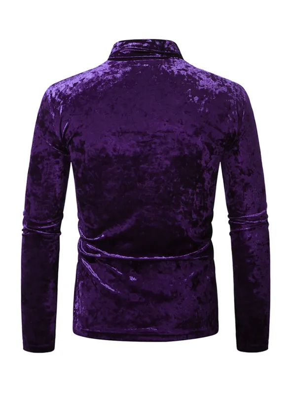 Lux Velour Top for Men