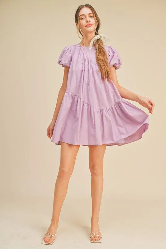 Lyla Puff Babydoll Dress