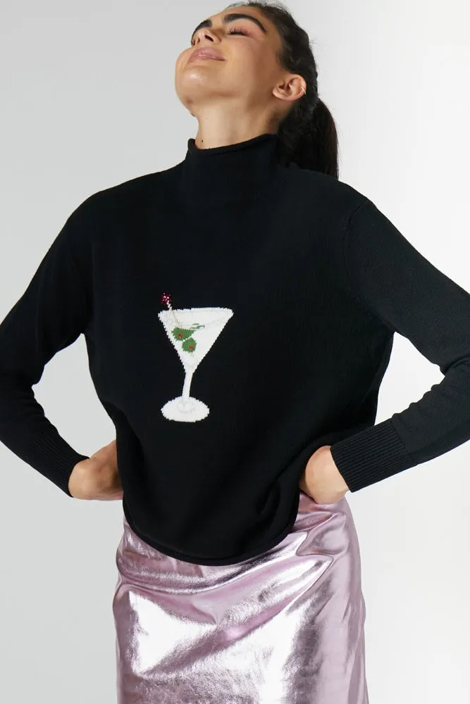 MARTINI MOCKNECK SWEATER