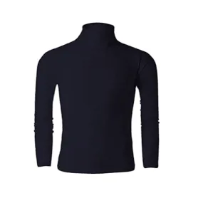 Mens Casual Slim Fit Light Weight Turtleneck Pullover Sweaters T Shirts