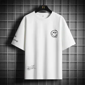 Men's Streetwear T-Shirt - Summer Casual Short Sleeve Top