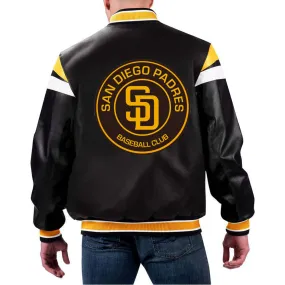 MLB San Diego Padres Leather Jacket