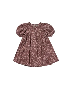 Naomi Dress Plum Floral