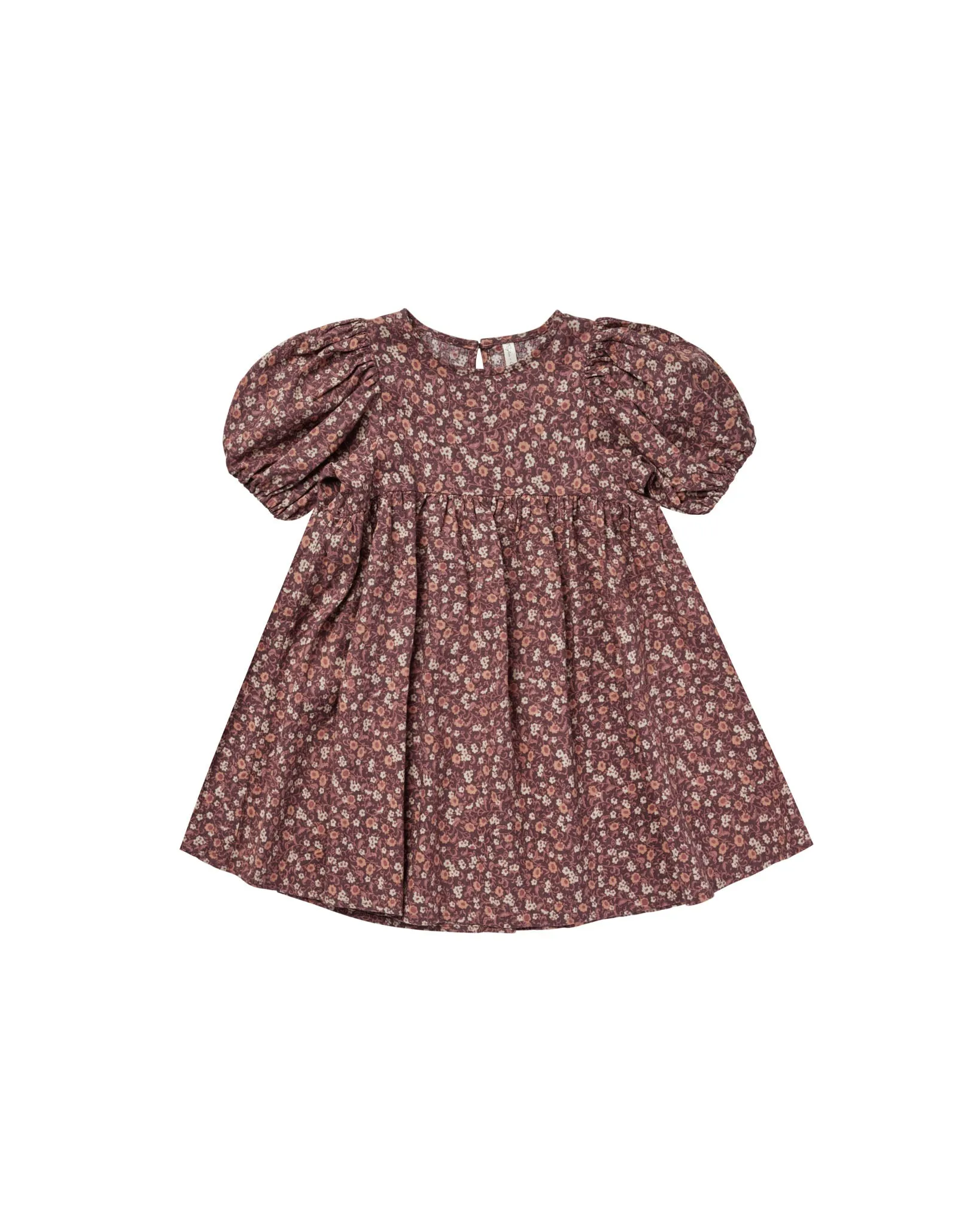 Naomi Dress Plum Floral
