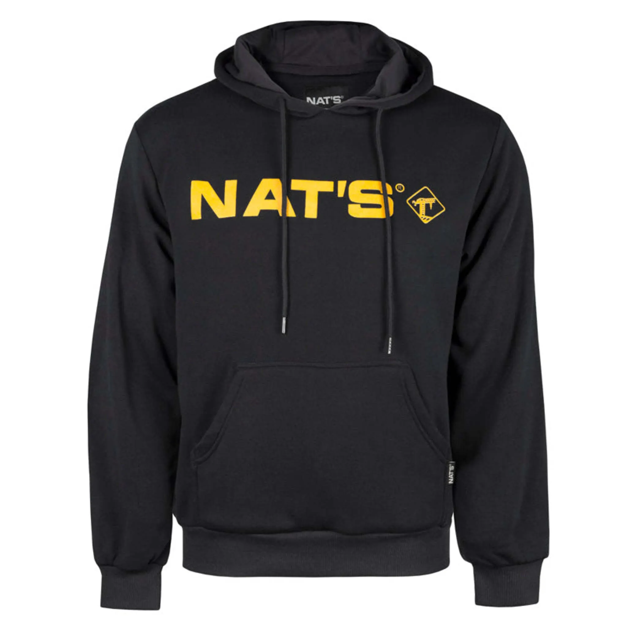Nats WK076L Men’s Pullover Work Hoodie with NAT’S Logo, 100% Polyester, Cotton-Lined Hood, Soft Brushed Interior, Wide Work Cut, 295g/m² | Sizes S-3XL