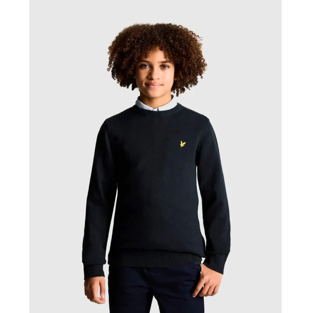Navy Crew Neck Jumper