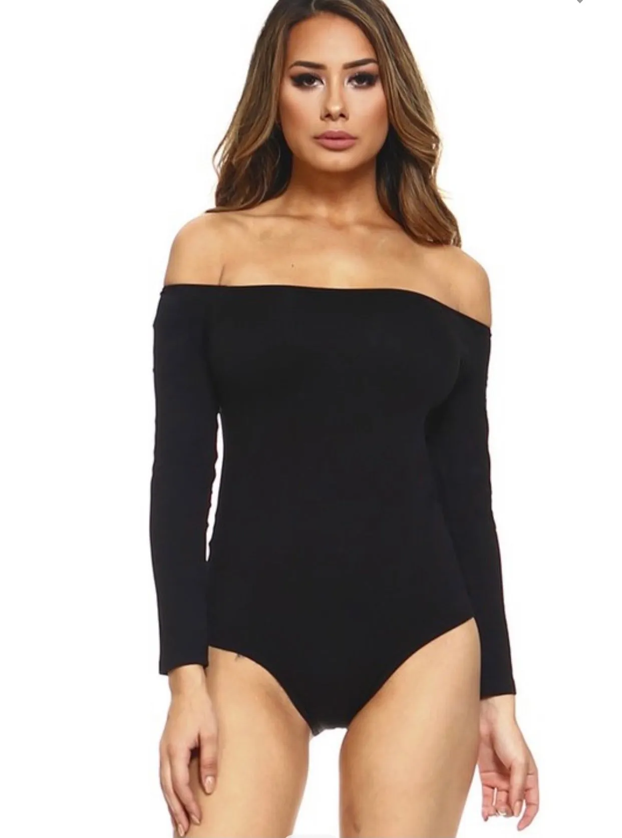 OFF THE SHOULDER BASIC BODYSUIT