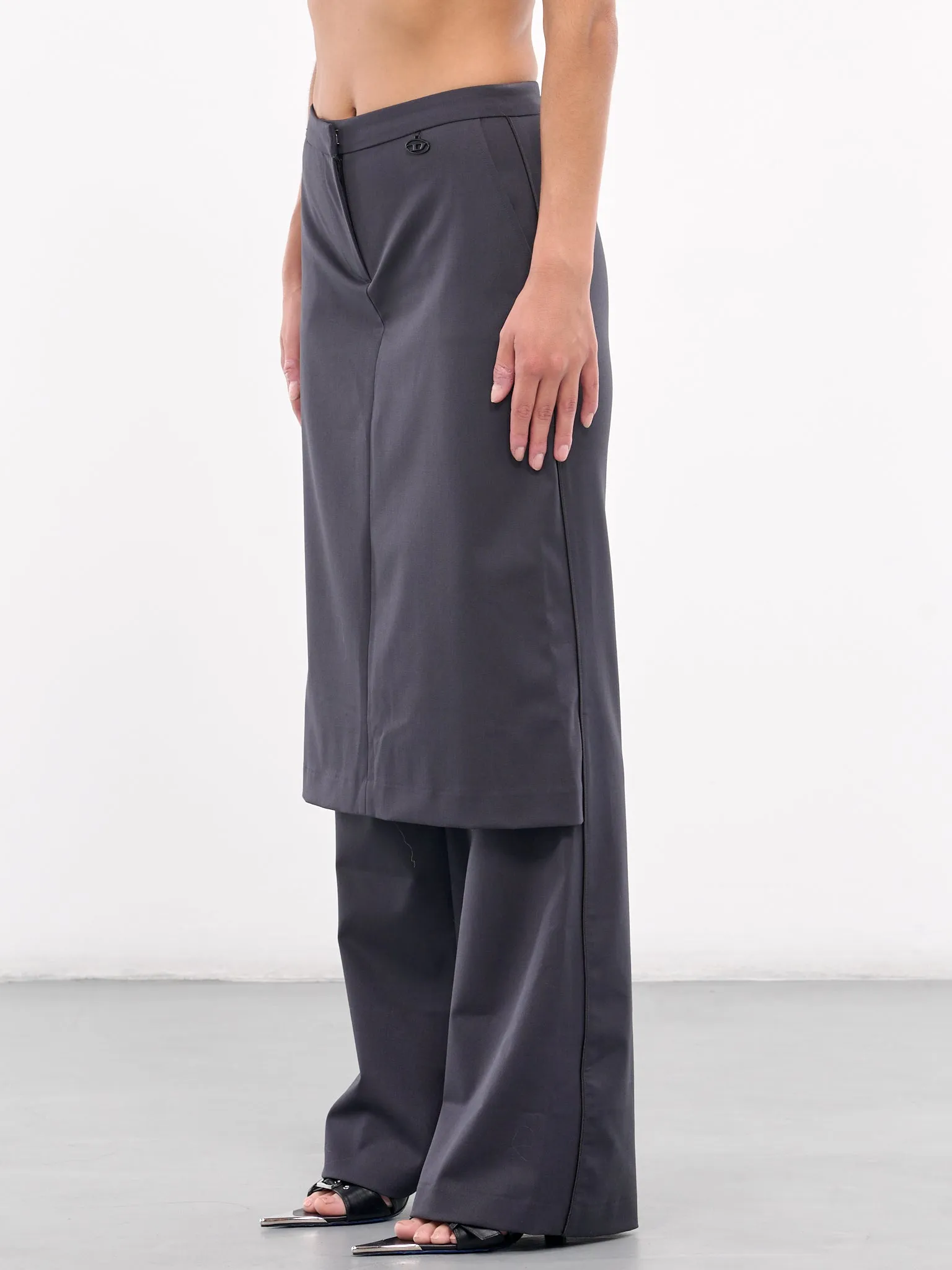 P-Earl Pants (A14005-0HJAB-DARK-GREY-MELANGE)