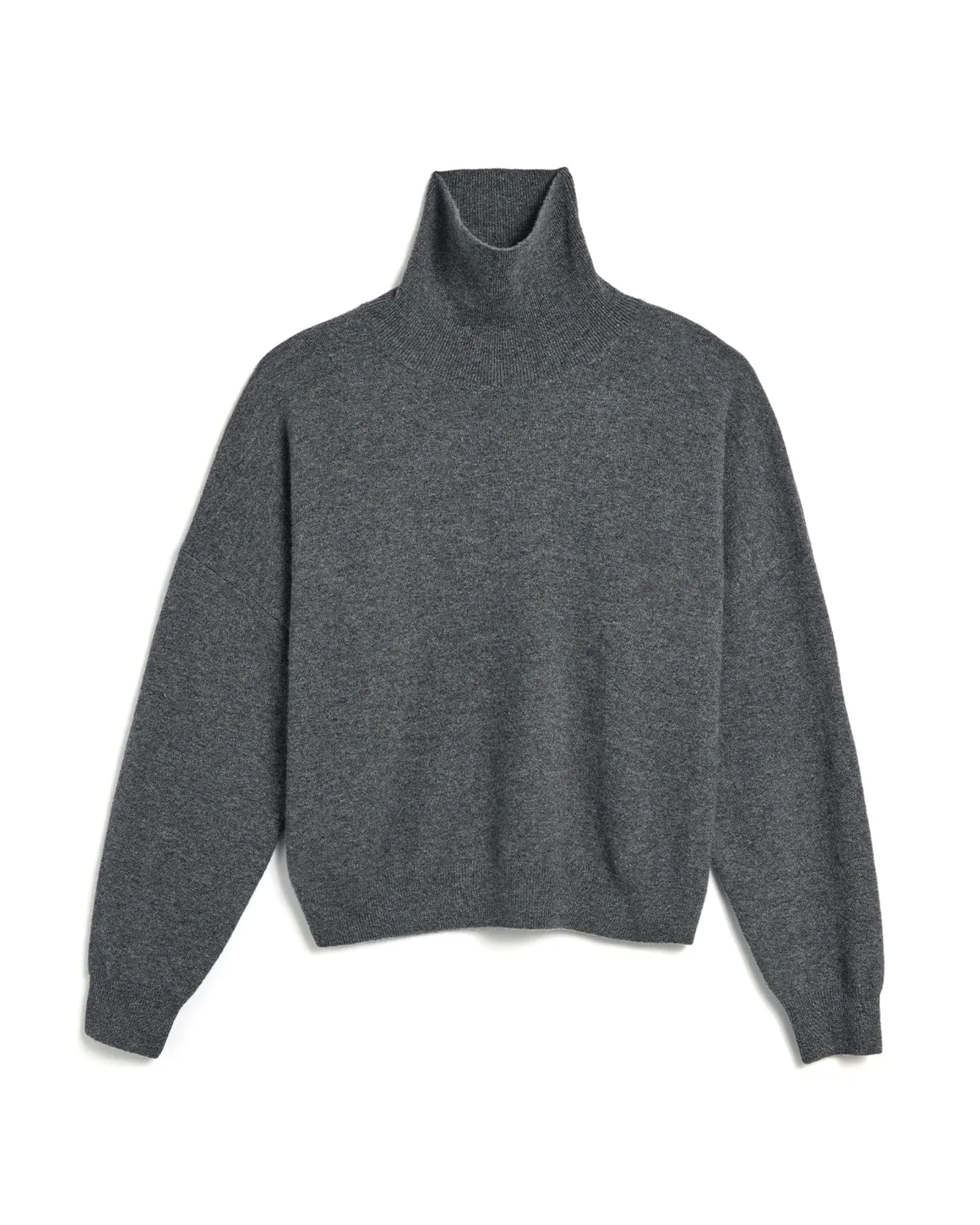 Paloma Turtleneck Sweater in Dark Heather Grey