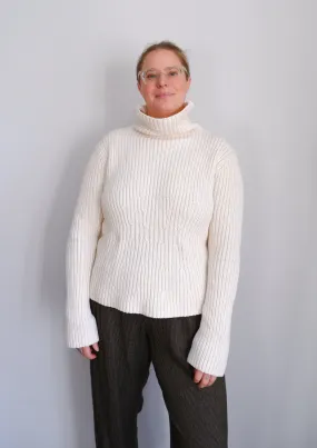 Part Two Chunky Ribbed Turtleneck - L