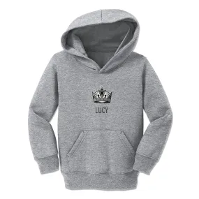Personalized Los Angeles Kings Toddler Pullover Hooded Sweatshirt