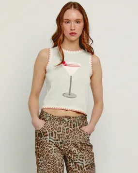 Pink Martini Knitted Vest Top