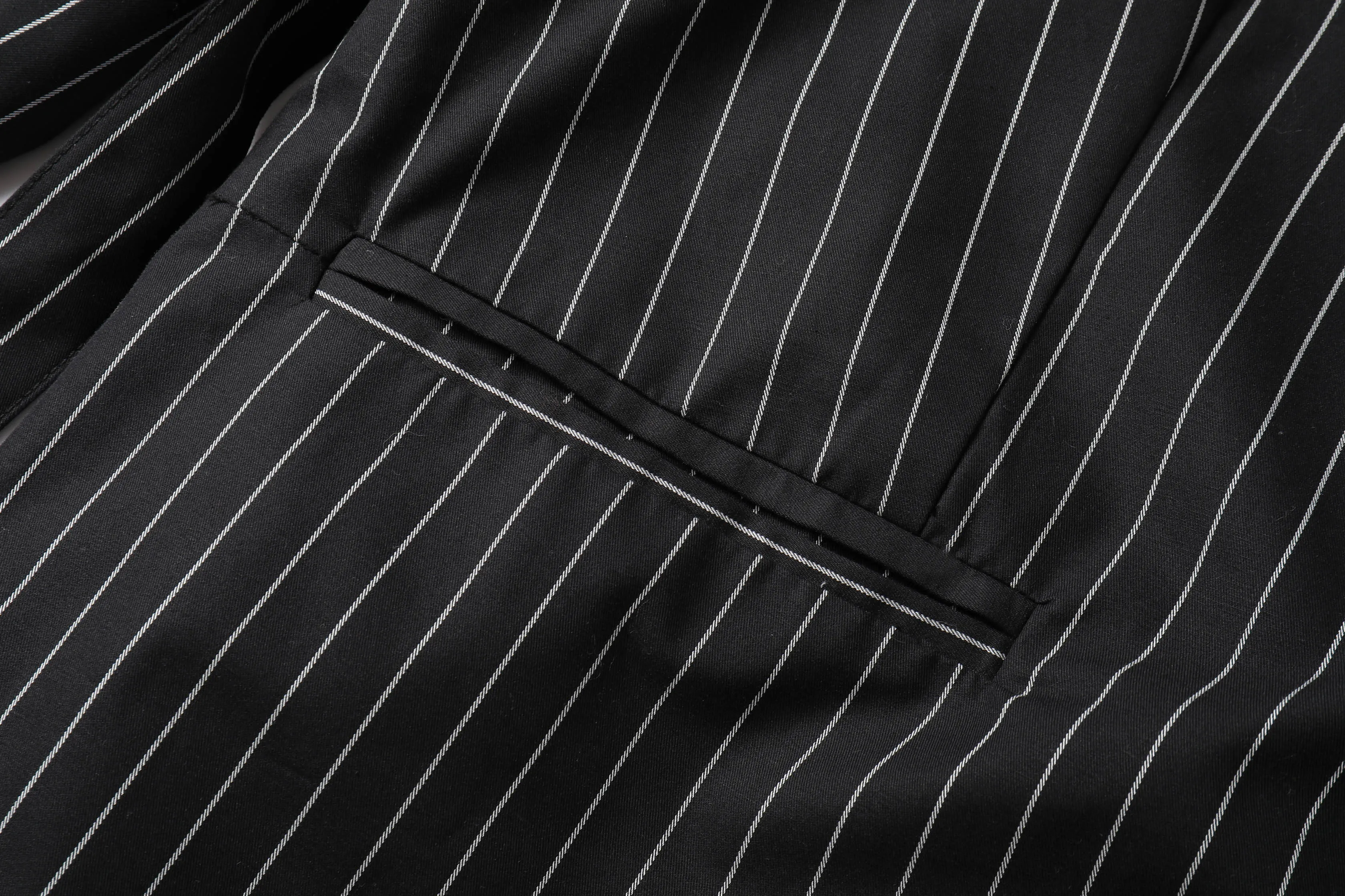 Pinstripe Kimono Jacket