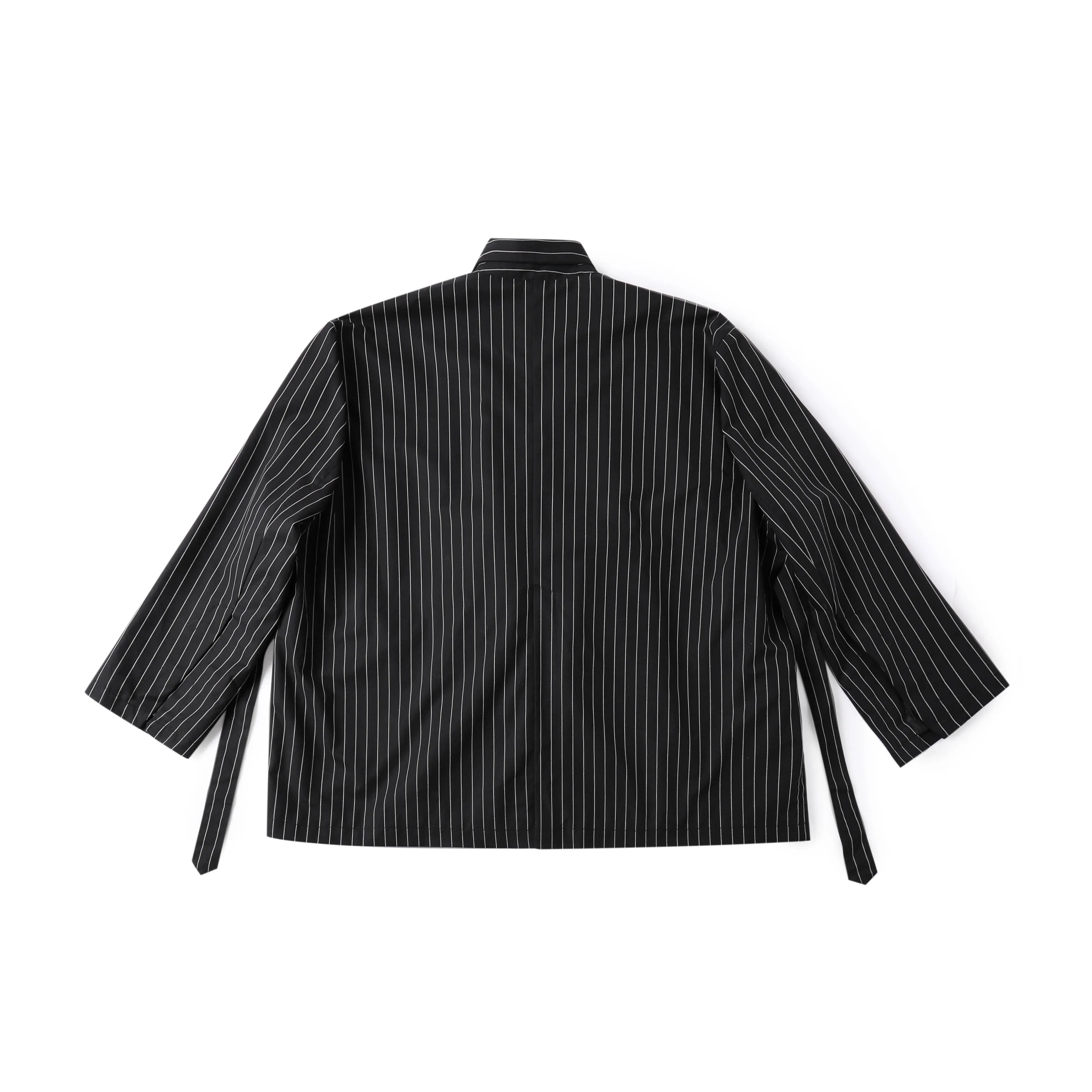 Pinstripe Kimono Jacket